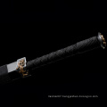 Exquisite Iron Clad Han Sword Inlaid with Silver Wire and Top-grade Blood Sandalwood Sheath Material Made of Purple Copper